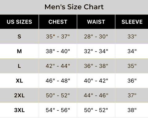 Size Guide – Mama Africa Brand